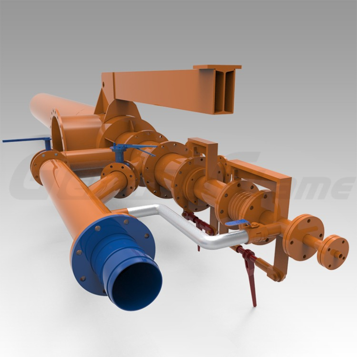 Split Type Rotary Kiln Burner