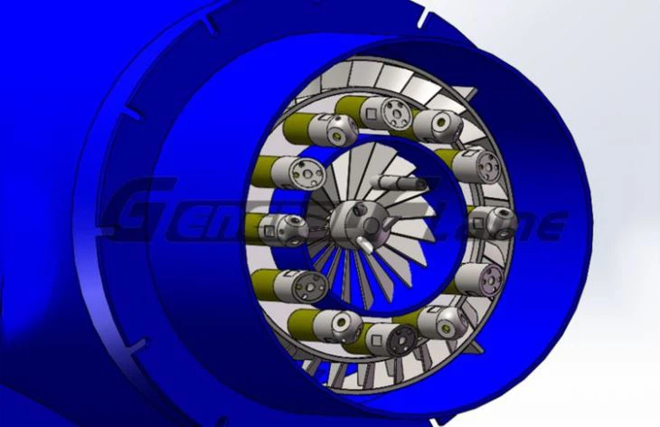 Vegetable Oil Boiler Burner