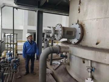 유해 고체 폐기물 처리 프로젝트-#56 2세트 10MW 버너용 디버그